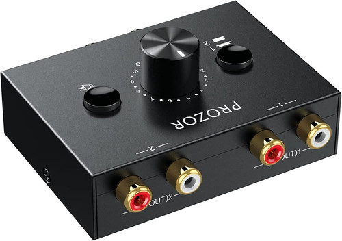 Rca stereo audio switcher - audio,