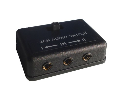 Audio switch box two - , channel