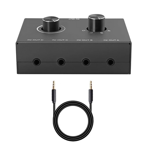 5mm audio switch switcher - 3.5mm,