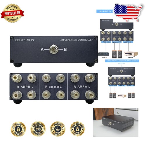 Out amp speaker - p2, 2-in-1-out